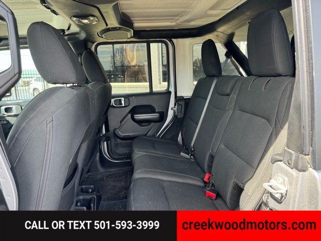 2018 Jeep Wrangler Unlimited Sport 4x4 Hard Top Silver Financing