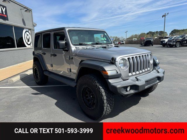 2018 Jeep Wrangler Unlimited Sport 4x4 Hard Top Silver Financing 2018 Jeep Wrangler Unlimited Sport 4x4 Hard Top Silver Financing