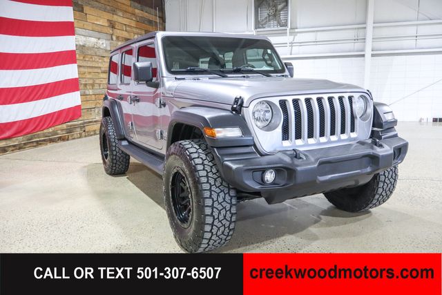 2018 Jeep Wrangler Unlimited Sport 4x4 Auto V6 Hard Top LIFTED Extras