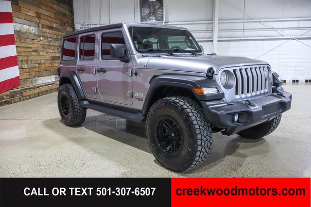 2018 Jeep Wrangler Unlimited Sport 4x4 Auto V6 Hard Top LIFTED Extras