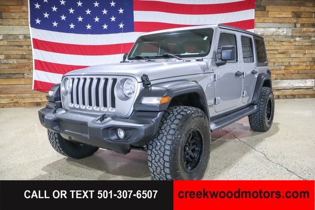 2018 Jeep Wrangler Unlimited Sport 4x4 Auto V6 Hard Top LIFTED Extras
