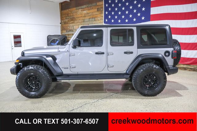 2018 Jeep Wrangler Unlimited Sport 4x4 Auto V6 Hard Top LIFTED Extras
