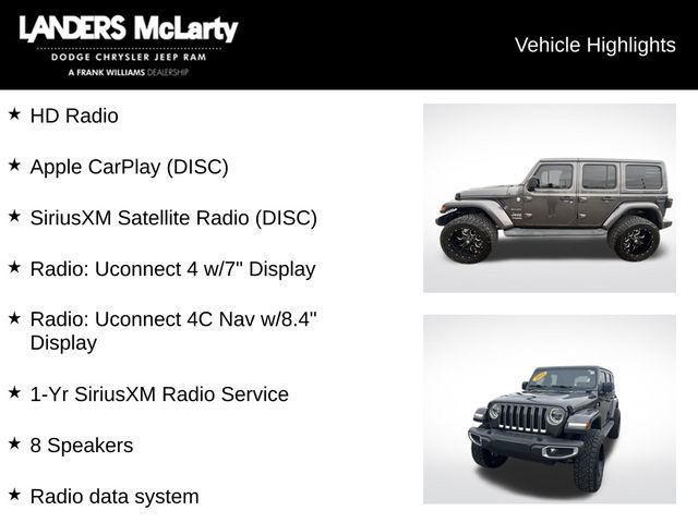 2018 Jeep Wrangler Unlimited Unlimited Sahara