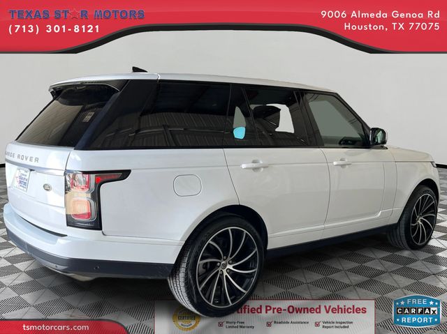 2018 Land Rover RANGE ROVER HSE 2018 Land Rover RANGE ROVER HSE