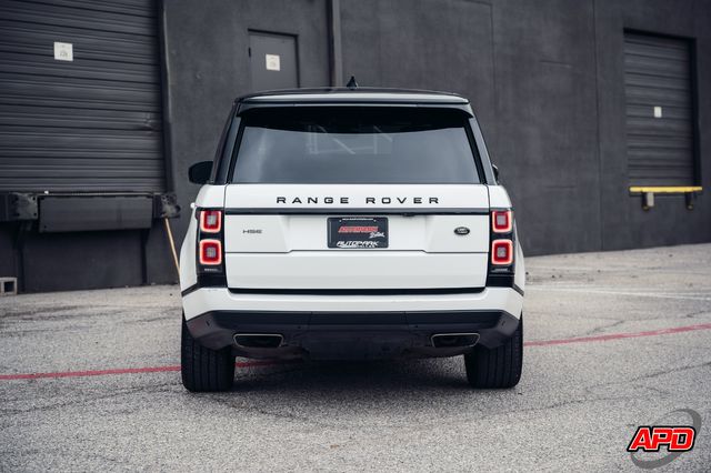 2018 Land Rover Range Rover HSE 2018 Land Rover Range Rover HSE