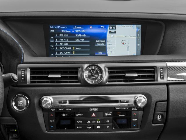 2018 Lexus GS F Mark Levinson surround sound