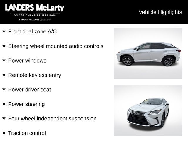 2018 Lexus RX 350 350