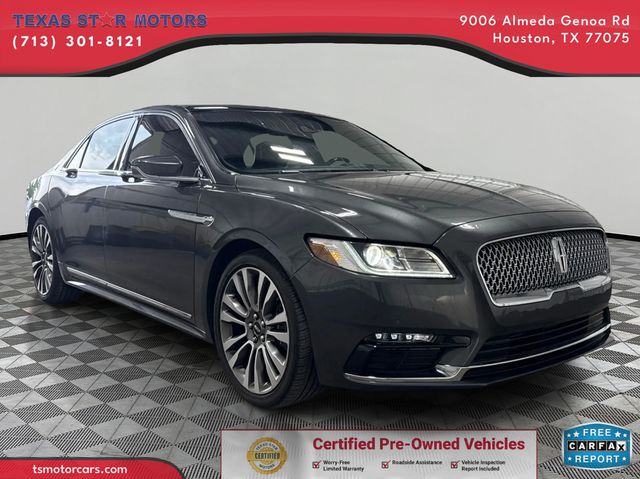 2018 Lincoln CONTINENTAL RESERVE | Houston, TX | Texas Star Motors