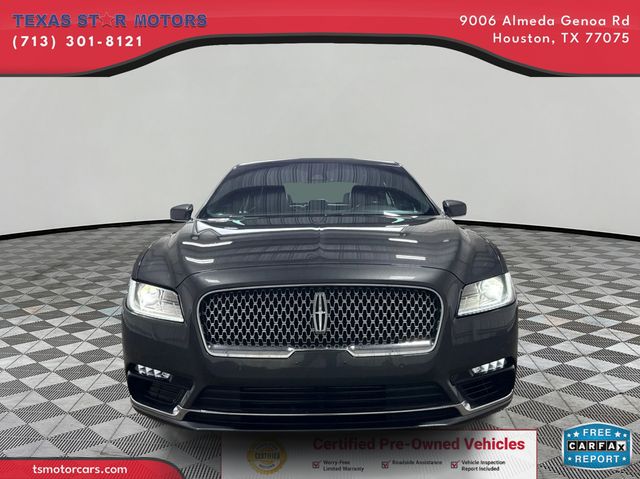 2018 Lincoln CONTINENTAL RESERVE 2018 Lincoln CONTINENTAL RESERVE