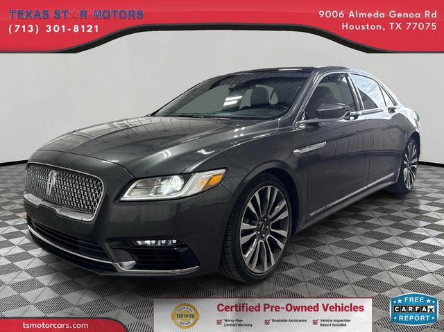 2018 Lincoln CONTINENTAL RESERVE 2018 Lincoln CONTINENTAL RESERVE