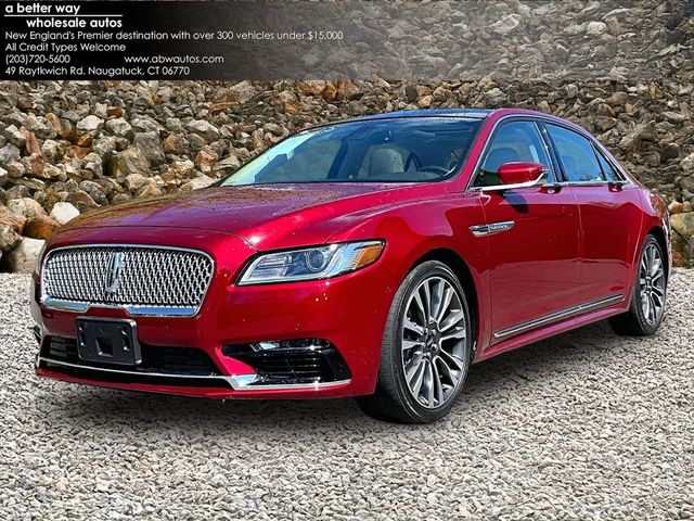 2018 Lincoln Continental Reserve | Naugatuck, Connecticut | A Better Way Wholesale Autos-CT