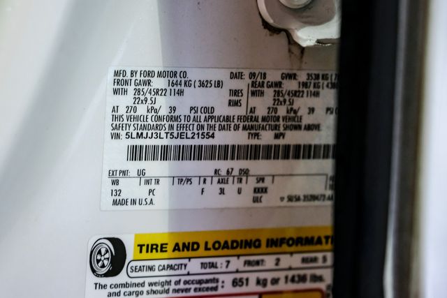 2018 Lincoln Navigator L Reserve 2018 Lincoln Navigator L Reserve