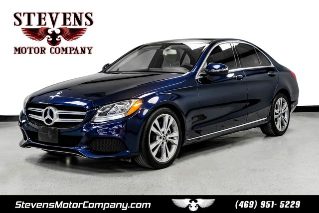 2018 Mercedes-Benz C-Class C 300 PremiumPkg PanoRoof Leather HeatedSeats | Dallas, TX | Stevens Motor Company LLC in Dallas, TX 75247