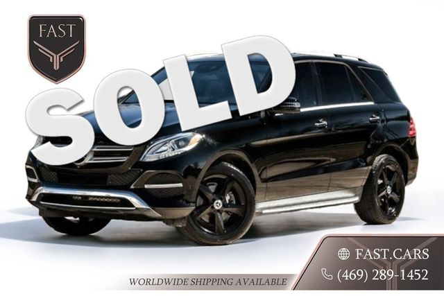 2018 Mercedes-Benz GLE 350 4MATIC Memory Pkg Backup Cam Sunroof Pwr Liftgate