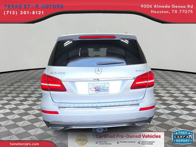 2018 Mercedes-Benz GLS 450 4MATIC 2018 Mercedes-Benz GLS 450 4MATIC