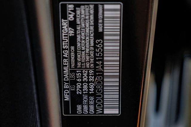 2018 Mercedes-Benz S-Class S 560