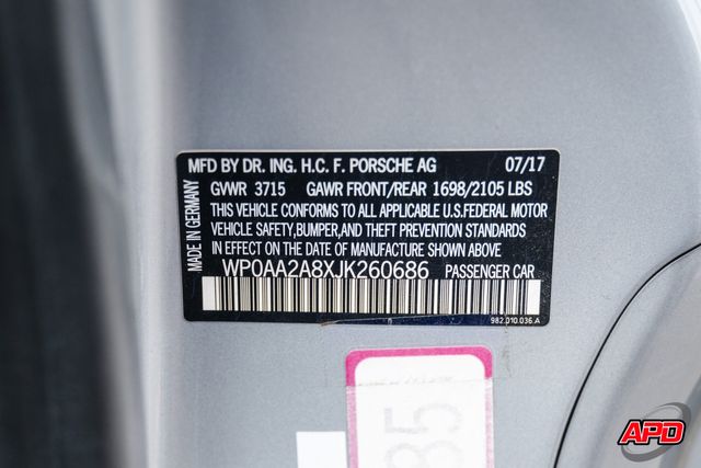 2018 Porsche 718 Cayman GT4RS STYLE