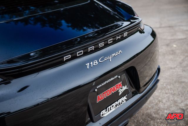 2018 Porsche 718 Cayman 2018 Porsche 718 Cayman