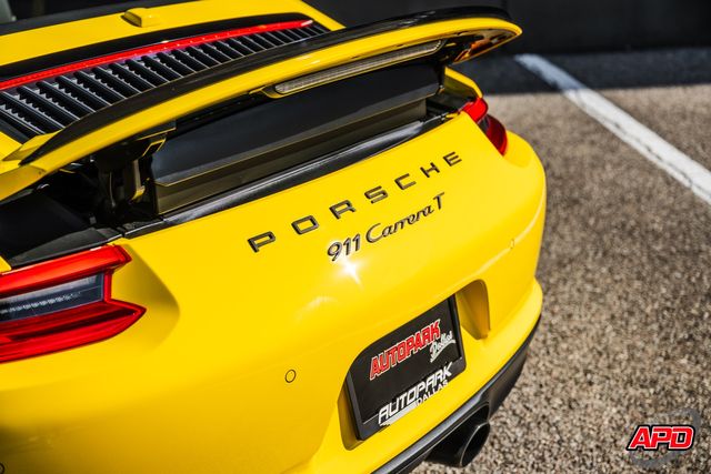 2018 Porsche 911 Carrera T 2018 Porsche 911 Carrera T