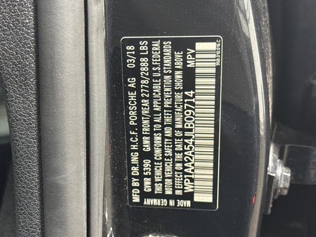 2018 Porsche MACAN Base 2018 Porsche MACAN Base