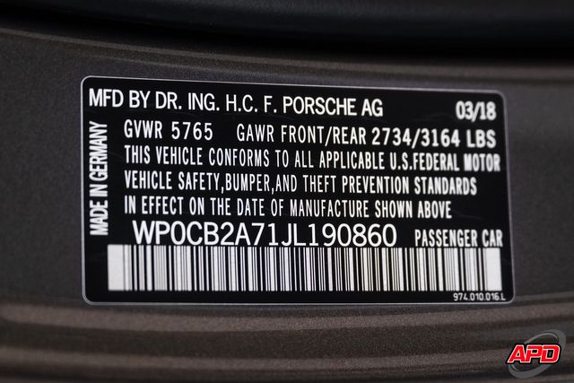 2018 Porsche Panamera 4S Sport Turismo 2018 Porsche Panamera 4S Sport Turismo