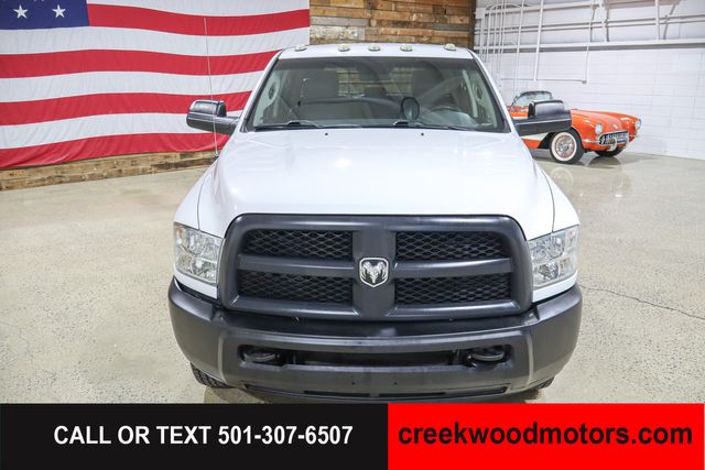 2018 Ram 3500 Chassis Cab FLATBED Dually 4x4 SLT 6.7L Cummins Diesel AISIN