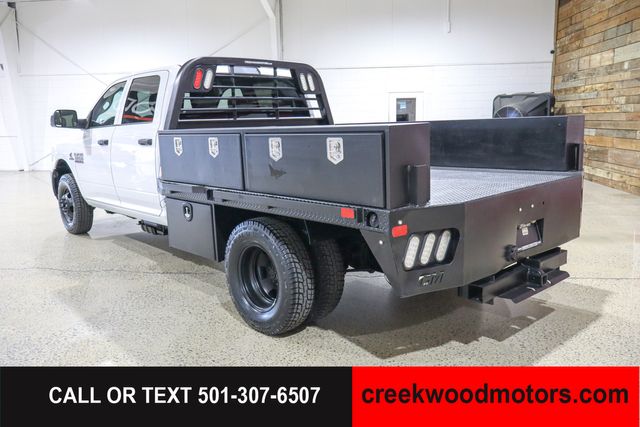 2018 Ram 3500 Chassis Cab FLATBED Dually 4x4 SLT 6.7L Cummins Diesel AISIN 2018 Ram 3500 Chassis Cab FLATBED Dually 4x4 SLT 6.7L Cummins Diesel AISIN