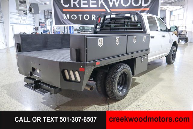 2018 Ram 3500 Chassis Cab FLATBED Dually 4x4 SLT 6.7L Cummins Diesel AISIN 2018 Ram 3500 Chassis Cab FLATBED Dually 4x4 SLT 6.7L Cummins Diesel AISIN