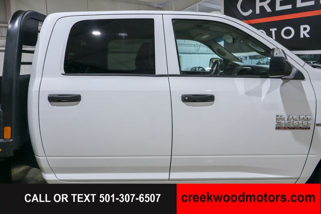 2018 Ram 3500 Chassis Cab FLATBED Dually 4x4 SLT 6.7L Cummins Diesel AISIN 2018 Ram 3500 Chassis Cab FLATBED Dually 4x4 SLT 6.7L Cummins Diesel AISIN