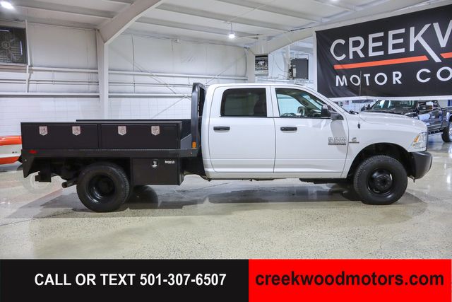 2018 Ram 3500 Chassis Cab FLATBED Dually 4x4 SLT 6.7L Cummins Diesel AISIN