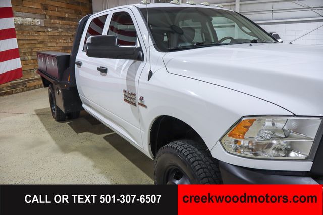 2018 Ram 3500 Chassis Cab FLATBED Dually 4x4 SLT 6.7L Cummins Diesel AISIN
