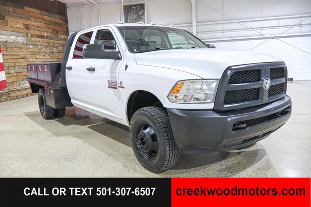 2018 Ram 3500 Chassis Cab FLATBED Dually 4x4 SLT 6.7L Cummins Diesel AISIN