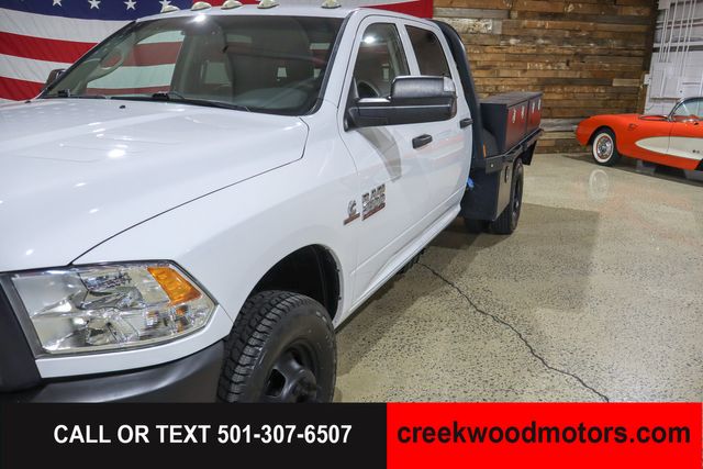 2018 Ram 3500 Chassis Cab FLATBED Dually 4x4 SLT 6.7L Cummins Diesel AISIN