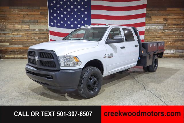 2018 Ram 3500 Chassis Cab FLATBED Dually 4x4 SLT 6.7L Cummins Diesel AISIN