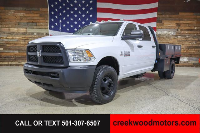 2018 Ram 3500 Chassis Cab FLATBED Dually 4x4 SLT 6.7L Cummins Diesel AISIN 2018 Ram 3500 Chassis Cab FLATBED Dually 4x4 SLT 6.7L Cummins Diesel AISIN