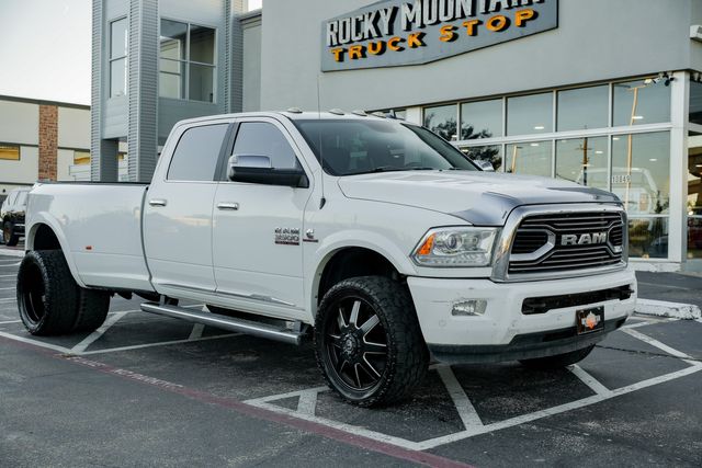 2018 Ram 3500 Laramie Limited 4X4 / LONG BED DRW / LOADED | Austin, TX | Rocky Mountain Truck Stop Austin 2018 Ram 3500 Laramie Limited 4X4 / LONG BED DRW / LOADED | Austin, TX | Rocky Mountain Truck Stop Austin