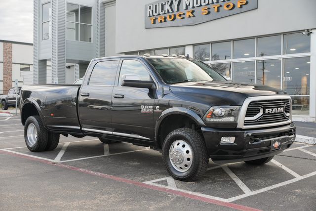 2018 Ram 3500 Laramie Limited Tungsten Ed. DRW 4X4 / LOADED | Austin, TX | Rocky Mountain Truck Stop Austin 2018 Ram 3500 Laramie Limited Tungsten Ed. DRW 4X4 / LOADED | Austin, TX | Rocky Mountain Truck Stop Austin