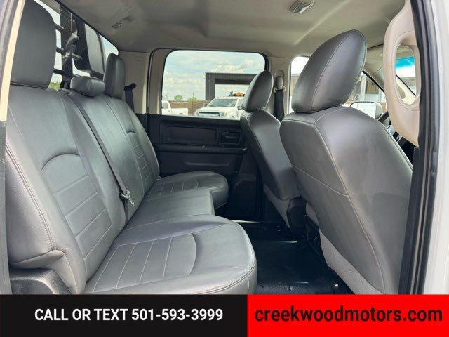 2018 Ram 3500 Chassis Cab FLATBED Dually 4x4 SLT 6.7L Cummins Diesel AISIN