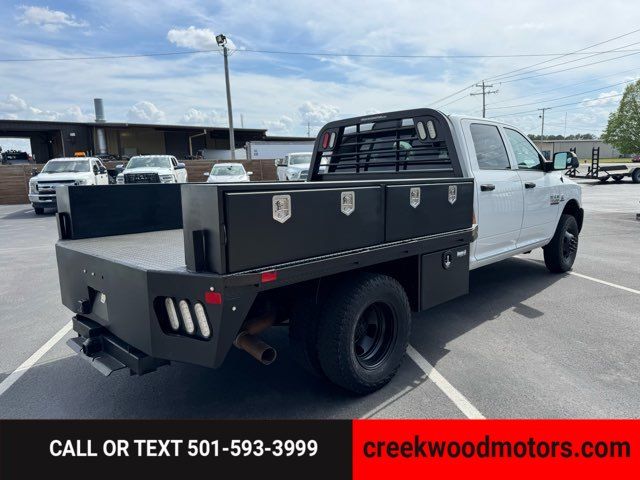 2018 Ram 3500 Chassis Cab FLATBED Dually 4x4 SLT 6.7L Cummins Diesel AISIN