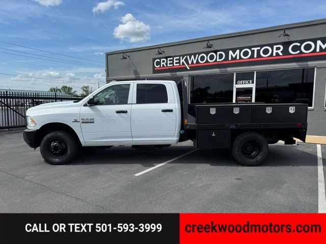 2018 Ram 3500 Chassis Cab FLATBED Dually 4x4 SLT 6.7L Cummins Diesel AISIN
