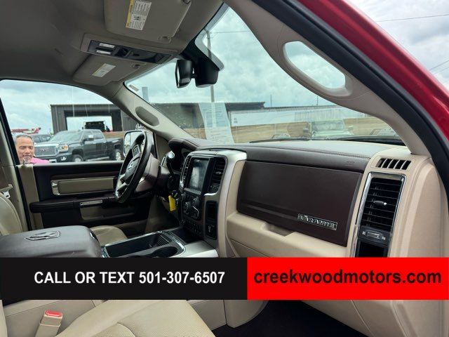 2018 Ram 3500 Laramie 4x4 Crew Cab Cummins Diesel 1 Owner Dually