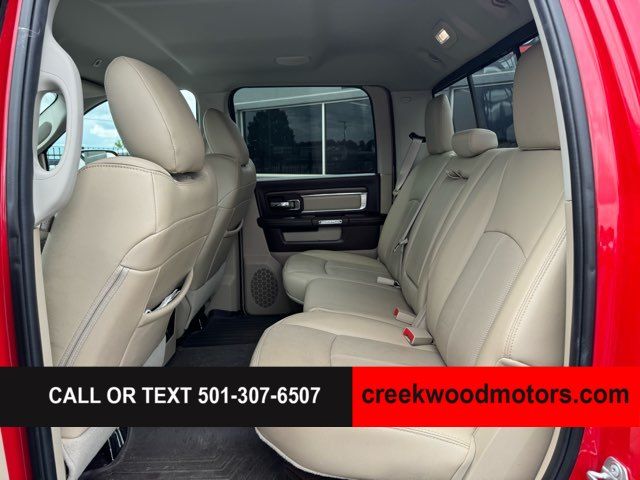 2018 Ram 3500 Laramie 4x4 Crew Cab Cummins Diesel 1 Owner Dually