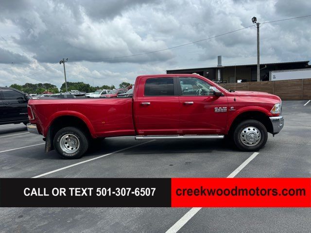 2018 Ram 3500 Laramie 4x4 Crew Cab Cummins Diesel 1 Owner Dually