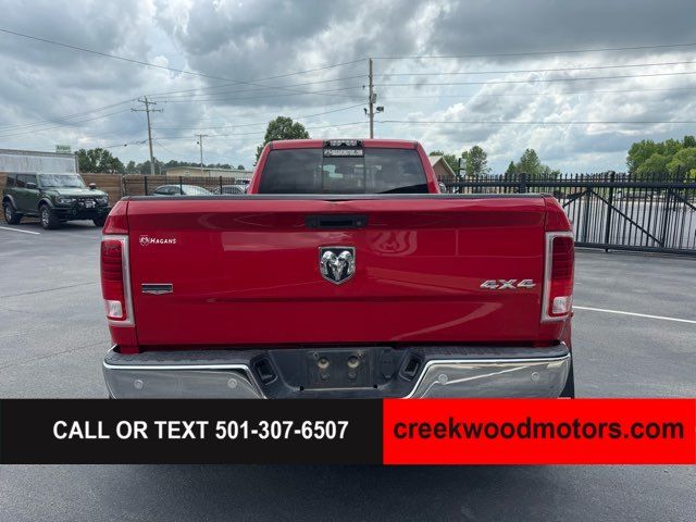 2018 Ram 3500 Laramie 4x4 Crew Cab Cummins Diesel 1 Owner Dually