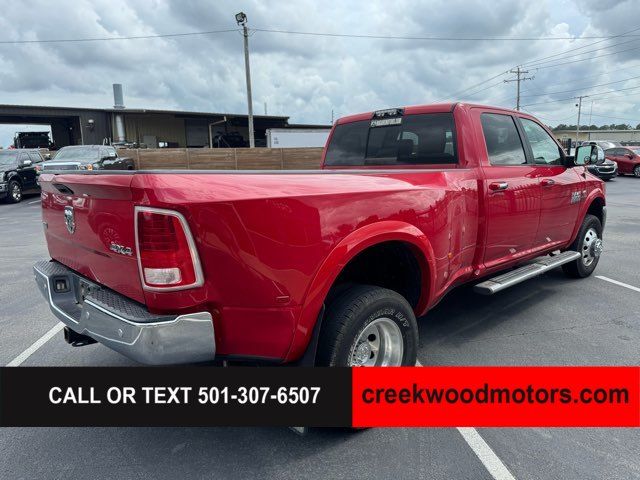 2018 Ram 3500 Laramie 4x4 Crew Cab Cummins Diesel 1 Owner Dually