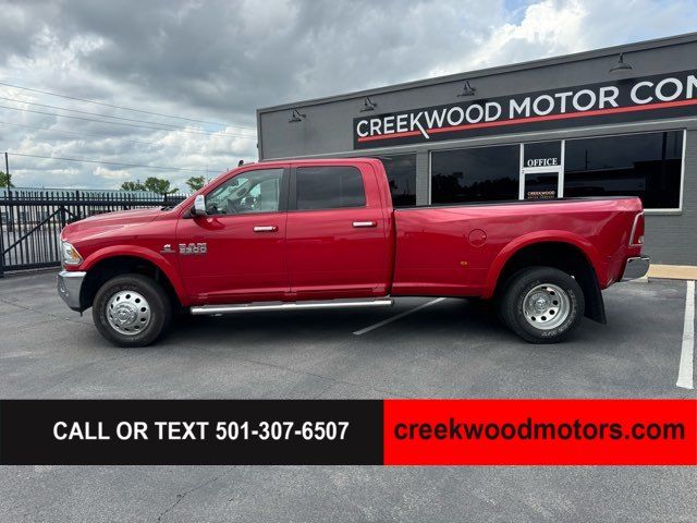 2018 Ram 3500 Laramie 4x4 Crew Cab Cummins Diesel 1 Owner Dually