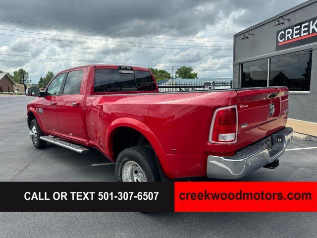 2018 Ram 3500 Laramie 4x4 Crew Cab Cummins Diesel 1 Owner Dually