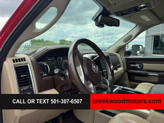 2018 Ram 3500 Laramie 4x4 Crew Cab Cummins Diesel 1 Owner Dually