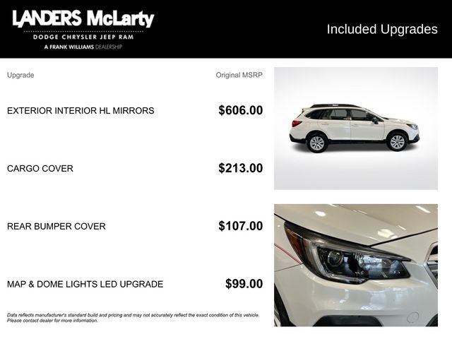 2018 Subaru Outback 2.5i