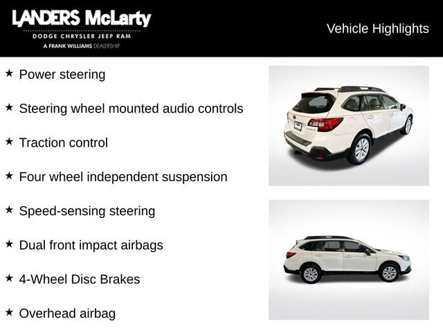 2018 Subaru Outback 2.5i